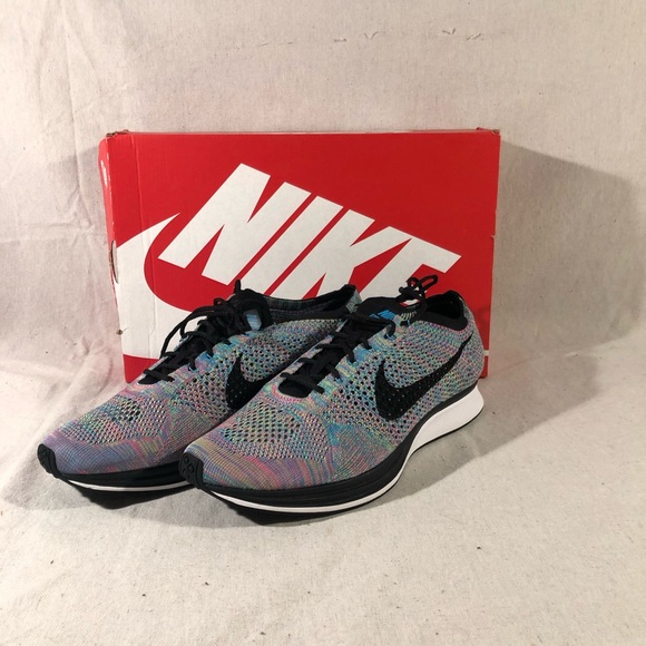 Nike Other - Nike FlyKnit Racer Milticolor 2.0 Running Shoes